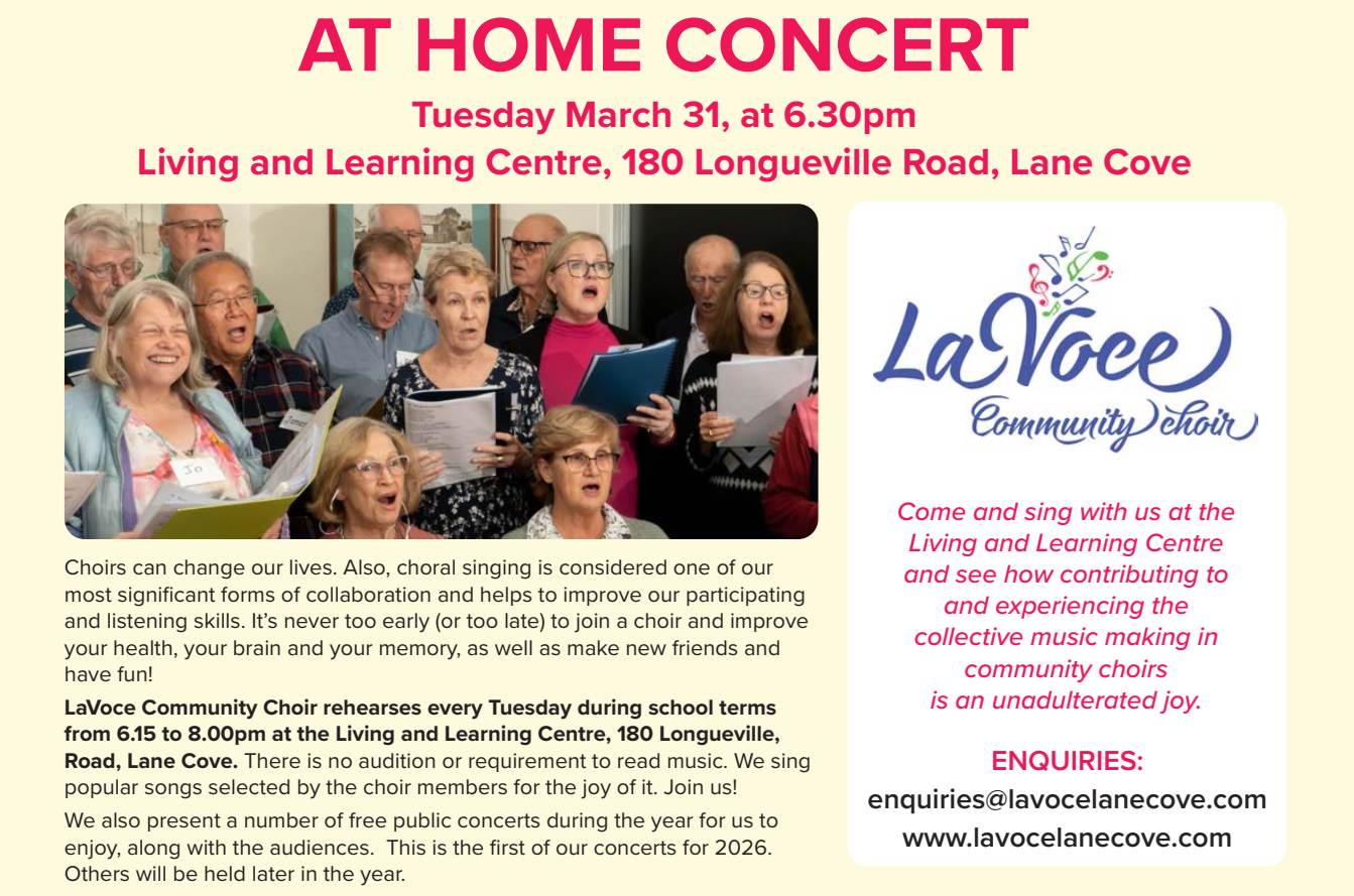 At Home Concert  - 31 March, 2026